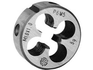 Плашка круглая для метрической резьбы М24х1 Р6М5 Волжский Инструмент 5206039