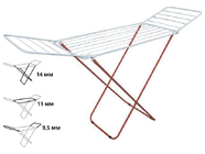 Сушилка для белья напольная 16м бело-красная PERFECTO LINEA Maria (46-002160)