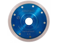 Алмазный круг 125х22мм по керамике сплошной ультратонкий Turbo Hilberg (HM402)