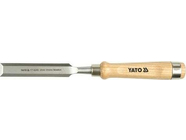 Стамеска 15мм деревянная ручка Yato YT-6245