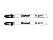 Пилки лобзиковые T119B по дереву 2шт. Gepard (GP0620-11)