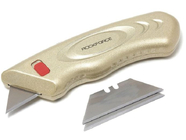 Нож универсальный в металлическом корпусе с запасными лезвиями 3шт Rock Force RF-5055P42