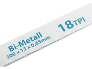 Полотна для ножовки по металлу 300мм 18TPI BiM 2шт Gross (77730)