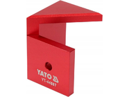 Угольник алюминиевый 60x45x45мм 3D Yato YT-44087