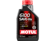 Масло моторное полуcинтетическое 1л Motul 6100 Save-Lite 5W-20 (108009)