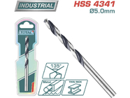 Сверло по металлу HSS 5мм Total TAC1200504