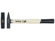 Молоток слесарный 1кг с деревянной ручкой Yato YT-4508