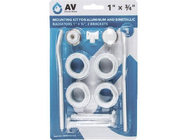 Комплект для монтажа алюминиевых и биметаллических радиаторов 1" 3/4" 2-кронштейна, AV Engineering (AVE1151134)