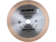 Алмазный диск Master Ceramic 250x25x25.4мм Hilberg HM507