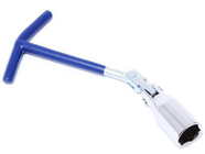 Ключ свечной шарнирный T-образный с удлиненной ручкой 16мм KingTul (KT-8073L16)