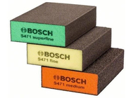 Набор губок абразивных 3шт прямоугольные Bosch (2608621253)