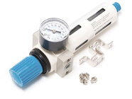 Фильтр-регулятор с индикатором давления для пневмосистемы 1/4" Forsage F-YQFR2000-02
