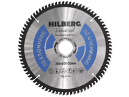 Диск пильный по алюминию 200х80Tx30мм Hilberg Industrial HA200