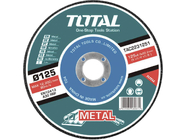 Диск шлифовальный по металлу 125х6х22.2мм Total TAC2231251