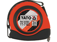 Рулетка с магнитом 5м/19мм (бытовая) Yato YT-7105