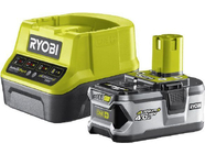 Аккумулятор (18 В; 4.0 A*ч; Li-Ion) + зарядное устройство Ryobi RC18120-140