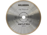 Диск алмазный отрезной 250x25.4 Hilberg Hyper Thin HM570