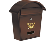 Ящик почтовый 380х320х105мм коричневый Vorel 78587