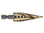Сверло ступенчатое HSS TiN со спиральным желобком 4-20 1/4" Makita D-40185
