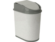 Контейнер для мусора 8л (мраморный) IDEA (М2481)