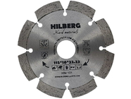 Алмазный диск Hard Materials Laser 115x10x22.23мм Hilberg HM101