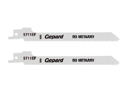 Пилки для сабельной пилы S 711EF по металлу 2шт. GEPARD (GP0614-23)