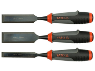 Стамески с пластмассовой ручкой 16, 25, 32мм CrV (набор 3шт) Yato YT-6280