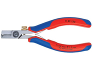 Стриппер-ножницы для электроники 140мм 2-комп. рукоятки Knipex (1182130)