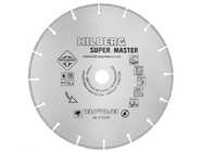 Диск алмазный универсальный 230 Hilberg Super Master (510230)