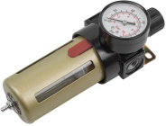 Фильтр-регулятор с индикатором давления для пневмосистем 1/2'' Forsage F-BFR4000