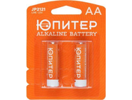 Батарейка AA LR6 1.5V alkaline 2шт. Юпитер (JP2121)