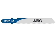 Пилка для лобзика по металлу 55x2.0мм 5шт AEG T118B