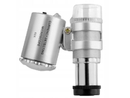 Лупа микроскоп с подсветкой Х60 Geko G03218