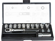 Набор ключей и проходных головок 14пр Makita B-65595