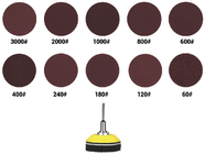 Набор шлифовальных кругов для гравера + держатель Deko RT101 (SET 101)