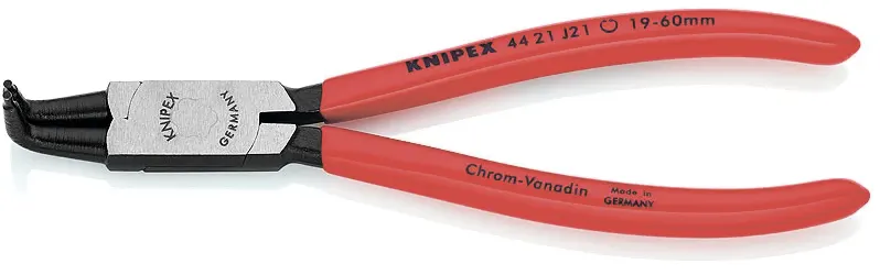 Щипцы для внутренних стопорных колец 170мм Knipex (4421J21)