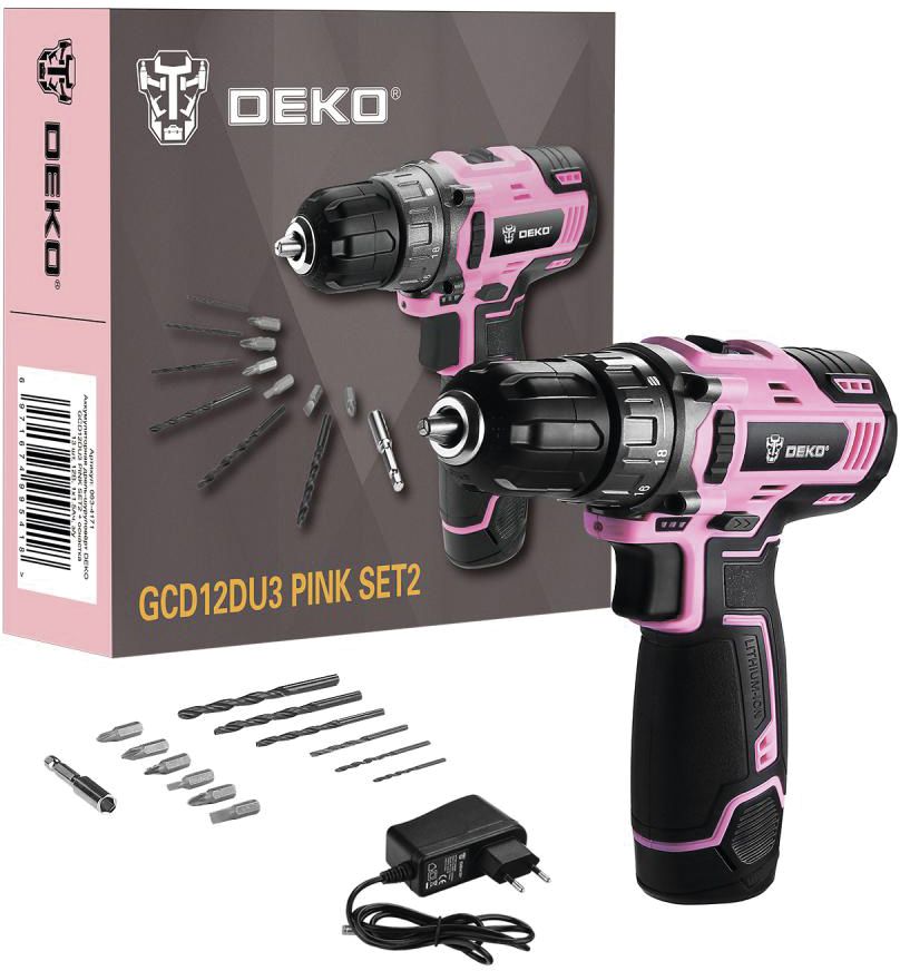 Deko GCD12DU3 PINK SET2 (063-4171)