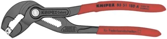 Щипцы для хомутов пружинных 50мм 180мм Knipex (8551180A)