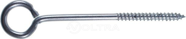 Крючок 6.0х100 мм О-образный, цинк (2 шт в зип-локе) Starfix (SMZ3-66955-2)