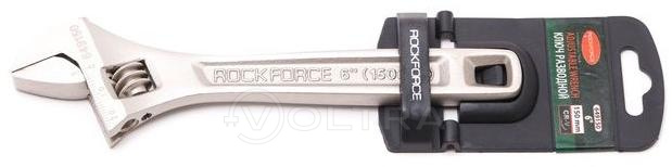 Ключ разводной Profi CRV 6''-150мм (захват 0-20мм) RockForce RF-649150
