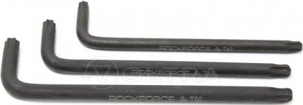 Ключ Г-образный TORX длинный с шаром T27 Rock Force RF-76627BL