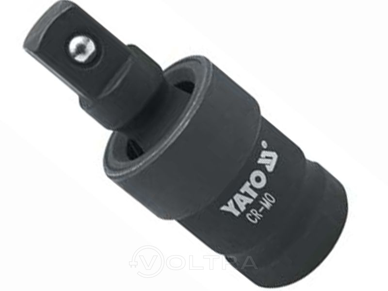 Головка-кардан ударный 1/2" L63мм CrMo Yato YT-1064 купить в интернет-магазине VOLTRA.BY - Адаптеры и переходники для трещоток и гайковертов цена, отзывы, обзор