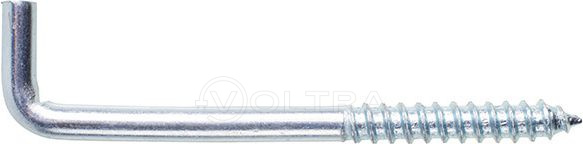 Крючок 5.0х50 мм Г-образный, цинк (10 шт в зип-локе) Starfix (SMZ1-31046-10)