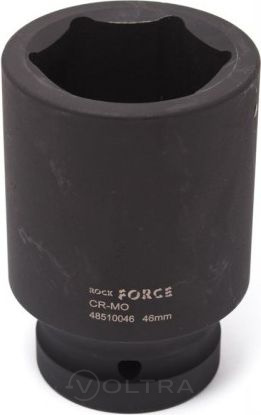 Головка ударная глубокая 1" 55мм (6гр.) Rock Force RF-48510055