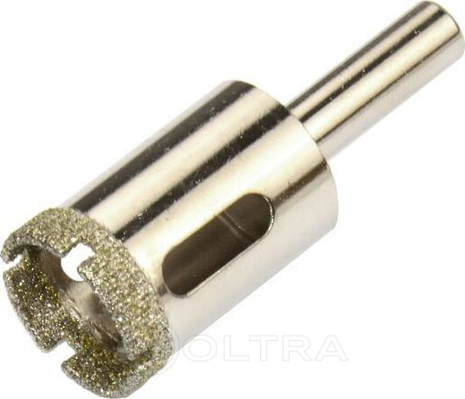 Сверло алмазное трубчатое для керамогранита и греса d25мм Geko G65025