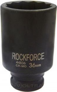 Головка ударная 34мм 1/2" 12гр Rock Force RF-44834