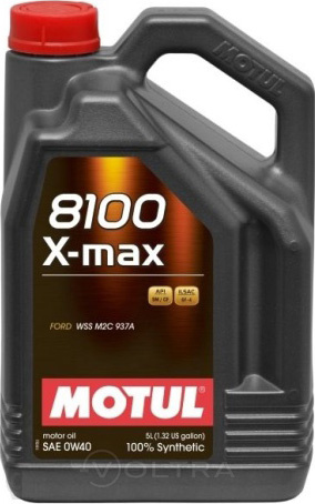 Масло моторное синтетическое 5л Motul 8100 X-Max 0W-30 (106571)