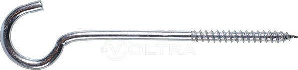 Крючок 4.0х40 мм С-образный, цинк (10 шт в зип-локе) Starfix (SMZ1-35468-10)