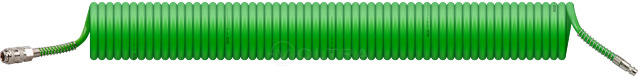 Шланг полиэтиленовый спиральный 6.5/10мм 15м с быстросъемами Eco (AHE-1560)