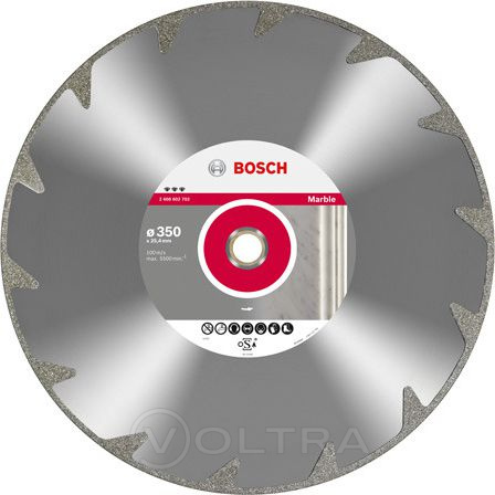 Алмазный круг 230х22,23мм мрамор Best for Marble Bosch (2608602693)
